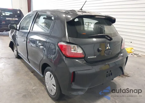 2024 Mitsubishi Mirage Es/Le из США, поврежденный, VIN ML32AUHJ9RH012384